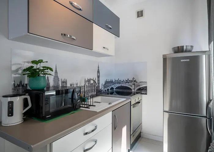 Apartmán 04 Centrum - Mieszkanie Dla 4 Os Gdyně